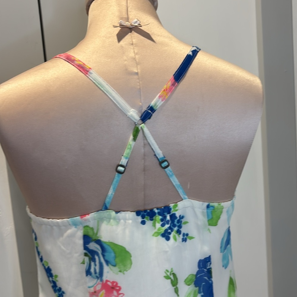 Abercrombie & Fitch
Mini White Floral Dress Halter Cross-back SZ SMALL NWT - Picture 3 of 8